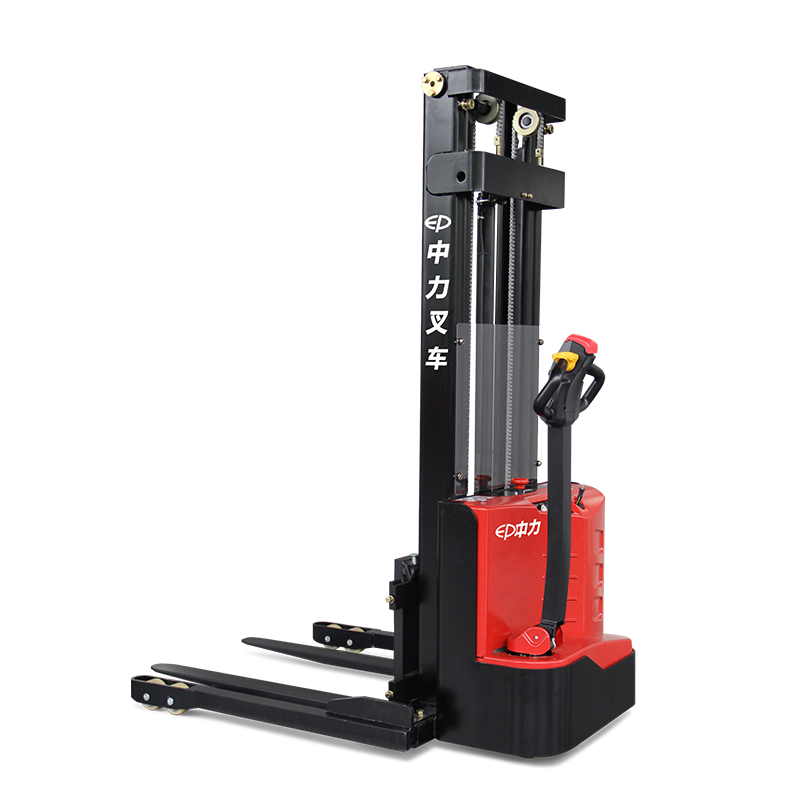 ES10-22DM/ES12-25DM 1.0/1.2噸電動(dòng)堆高車(兩級(jí)寬腿) 中力鋼鐵俠