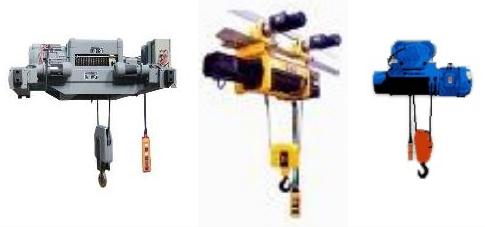 電動葫蘆和起重機