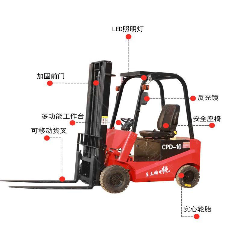 廠家出售蓄電池電動(dòng)叉車(chē) 液壓升降推高車(chē) 倉(cāng)庫(kù)快遞搬運(yùn)車(chē)