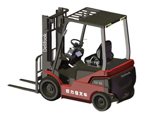 1-1.5噸鋰電池平衡重式叉車(chē)