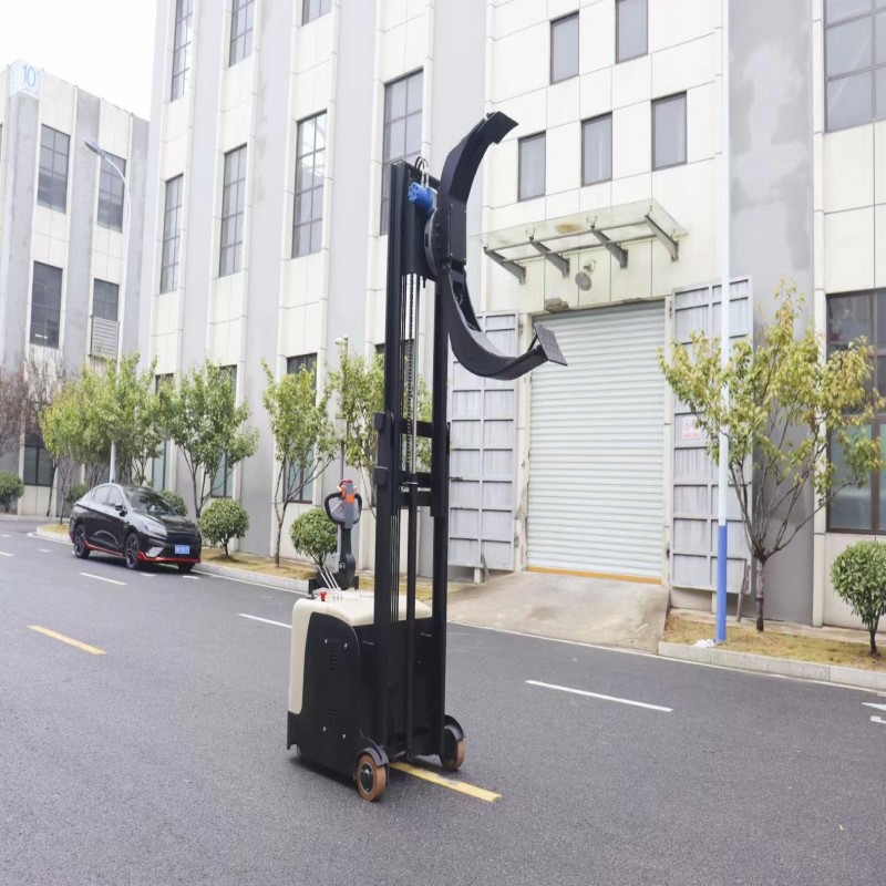 全電動(dòng)平衡重夾抱車站架式堆高車軟抱夾紙卷夾翻轉(zhuǎn)升降車夾抱機(jī)