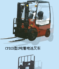 撫順萬達(dá)2噸蓄電池平衡重叉車 CPD2D