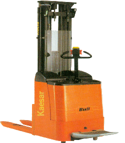上海凱莎1噸踏板式全電動(dòng)堆高機(jī) SW10A