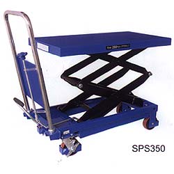寧波如意SPS系列0.35噸手動剪叉式液壓升降平臺車 SPS350