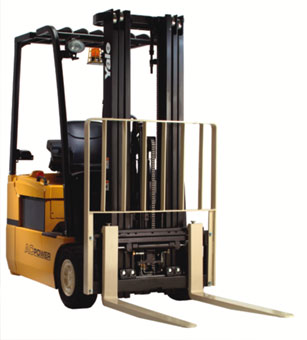 美國(guó)耶魯(YALE)3000-4000磅三輪電動(dòng)平衡重叉車 ERP-TH
