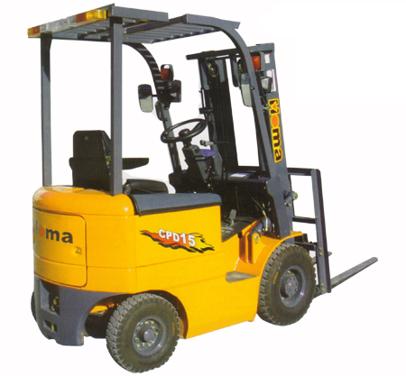 煙臺(tái)市好馬系列1噸電動(dòng)叉車 CPD10