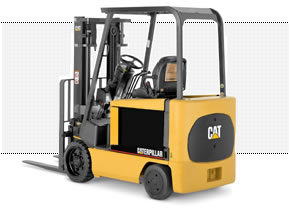 美國三菱卡特彼勒叉車(CAT)6500磅四輪電動平衡重叉車 E6500