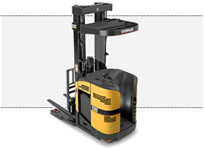 美國三菱卡特彼勒叉車(CAT)4500磅電動窄通道側駕前移式叉車 NR4500