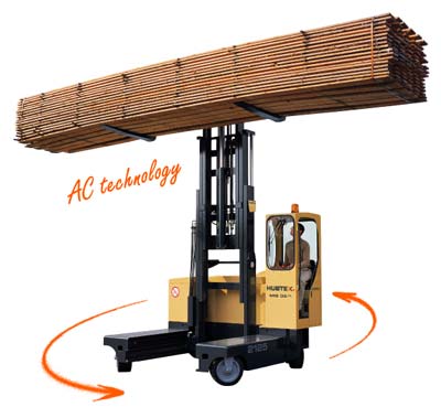德國(guó)胡比特克斯叉車(chē)(HUBTEX)3 噸電動(dòng)多面叉車(chē) MQ 30
