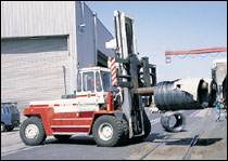瑞典斯維叉車(SVETRUCK)22噸鋼卷專用搬運(yùn)叉車 22120-42