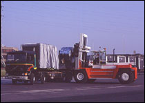 瑞典斯維叉車(SVETRUCK)37噸用于叉鋁材的叉車 37120-54
