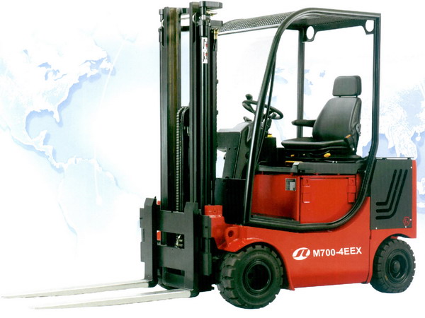 浙江佳力M700-4EEx系列1.25噸四輪電動(dòng)平衡重叉車(chē) M712-4