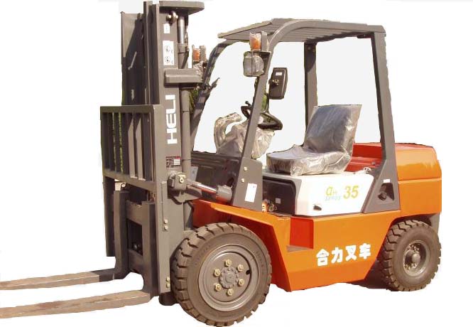 寶雞合力α系列3.5噸內(nèi)燃汽油平衡重叉車 CPQD35-R