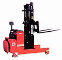 臺(tái)灣恒智1.5噸自走式桅桿前移型電動(dòng)堆高機(jī) CRT-15