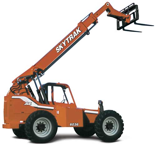 美國(guó)天叉(SKYTRAK)6,000 磅伸縮臂叉車 6036