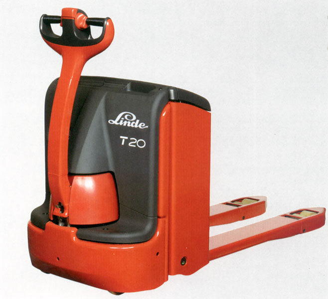 林德叉車(chē)(LINDE)2噸步行式電動(dòng)托盤(pán)搬運(yùn)叉車(chē) T20