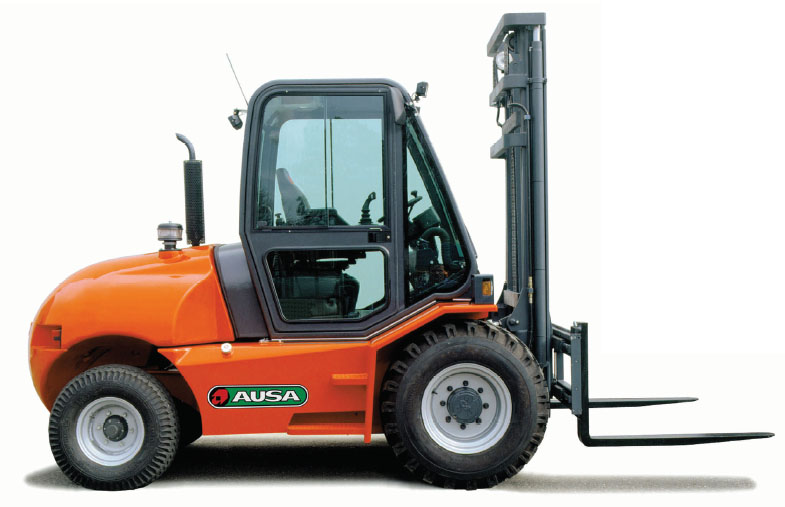 西班牙奧薩叉車(chē)(AUSA)5噸柴油平衡重越野叉車(chē) C500H