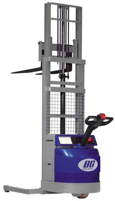 美國藍(lán)巨叉車(BLUE GIANT)2200磅步行式電動堆高機(jī) BGS-22