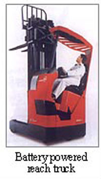 印度沃爾塔斯叉車(VOLTAS)電動側(cè)駕前移式叉車 電動側(cè)駕前移式叉車
