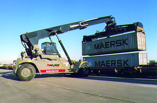 美國(guó)米杰克叉車(Mi-Jack)內(nèi)燃集裝箱正面吊 MJ 60 RS RailPacker