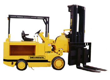 美國(guó)藍(lán)道(LANDOLL)12000磅三向堆垛叉車 SL - 120