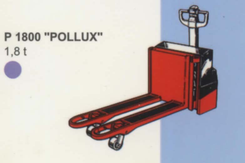 法國(guó)派特叉車(PRAT)1.8噸步行式電動(dòng)托盤搬運(yùn)車 P1800"POLLUX"