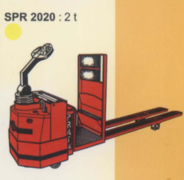 法國派特叉車(PRAT)2噸低位揀選車 SPR2020
