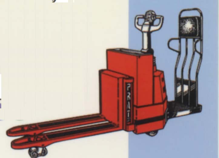 法國派特叉車(PRAT)2/2.5噸站駕式電動托盤搬運(yùn)車 SP2000PF/SP2500PF