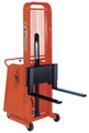 美國(guó)普瑞斯托叉車(chē)(PRESTOLIFTS)800磅步行式半自動(dòng)電動(dòng)堆高機(jī) C74A-800