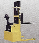 美國(guó)派迪伯恩叉車(PETTIBONE)2000-4000磅步行式全自動(dòng)電動(dòng)堆高機(jī) Powered Straddle Stackers