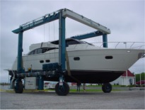 美國船用設(shè)備叉車(MARINE)75噸自行式龍門吊 75BFM II