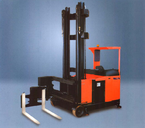 西班牙特克安(TECNA2000)1.2噸人下行高位三向堆垛叉車 TMT12