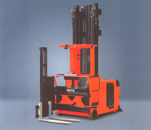 西班牙特克安(TECNA2000)1噸人上行高位三向堆垛叉車(chē) TMTC10