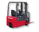 日本力至優(yōu)叉車(chē)(NICHIYU)FBT系列1.25-2噸三輪電動(dòng)平衡重叉車(chē) FBT Series (THREE WHEELER TYPE)