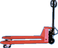 如皋裝卸機(jī)械叉車(ANTAI)手動(dòng)托盤(pán)搬運(yùn)車 CBY帶然剎手型