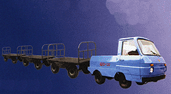 無錫電瓶車廠TC系列1噸蓄電池牽引車/拖車 TC-1