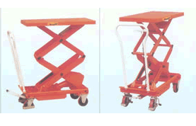 天津珠峰手推液壓升降平臺(tái)車(chē) LT35S