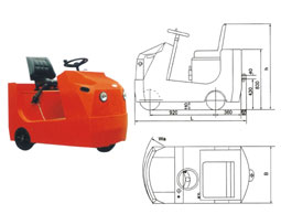無(wú)錫威士機(jī)械QD-2000型2.0噸電動(dòng)牽引車(chē) QD-2000電動(dòng)牽引車(chē)
