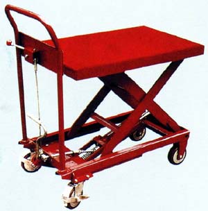 蘇州昊特物流設(shè)備WP500型手動起升平臺車 WP500