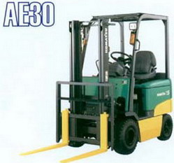 小松AE30系列四支點(diǎn)電動(dòng)平衡重叉車 AE30