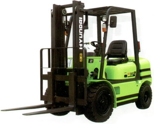 現(xiàn)代平衡重式柴油叉車(chē)（歐II排放標(biāo)準(zhǔn)） HC25E-5