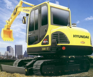 現(xiàn)代7系列挖掘機(jī) R60-7