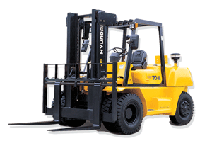  現(xiàn)代韓國原裝進口平衡重式內(nèi)然叉車(5.0 7.0噸) HDF50/70III