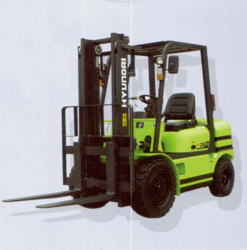 現(xiàn)代平衡重式柴油叉車(2.5噸)歐Ⅱ排放標準 HC25E-5/HD25E-5