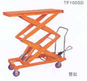 美國克萊斯剪叉式手動平臺搬運車 TF100SD