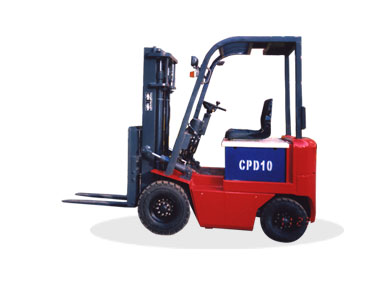 錦州萬力1噸四輪電動平衡重叉車 CPD10