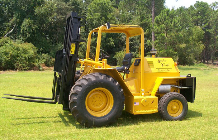 美國Master Craft6,000磅重型越野叉車 S-06-163