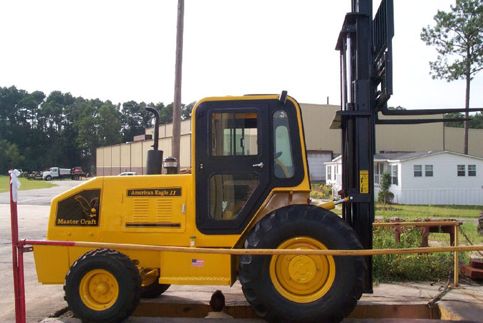 美國Master Craft8,000磅重型越野叉車 AEII-8322