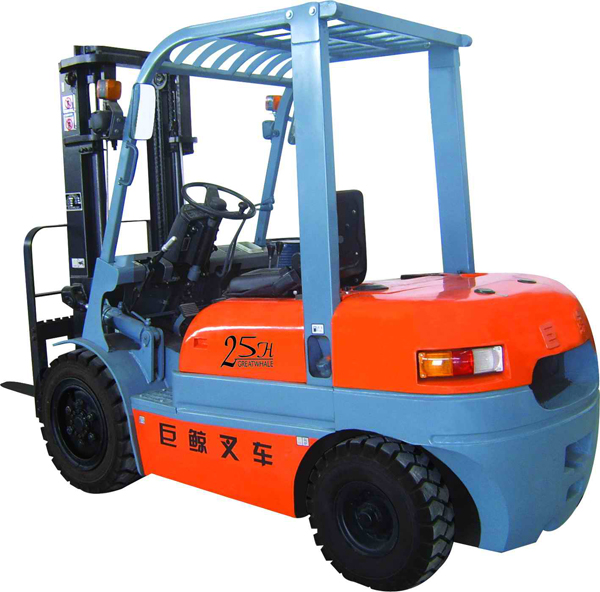 廈工2.5噸正面H型內燃柴油平衡重叉車 CPC25H