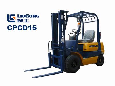 柳工1.5噸內燃平衡重叉車 CPC15